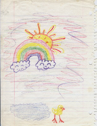 Patti's Rainbow Drawing
